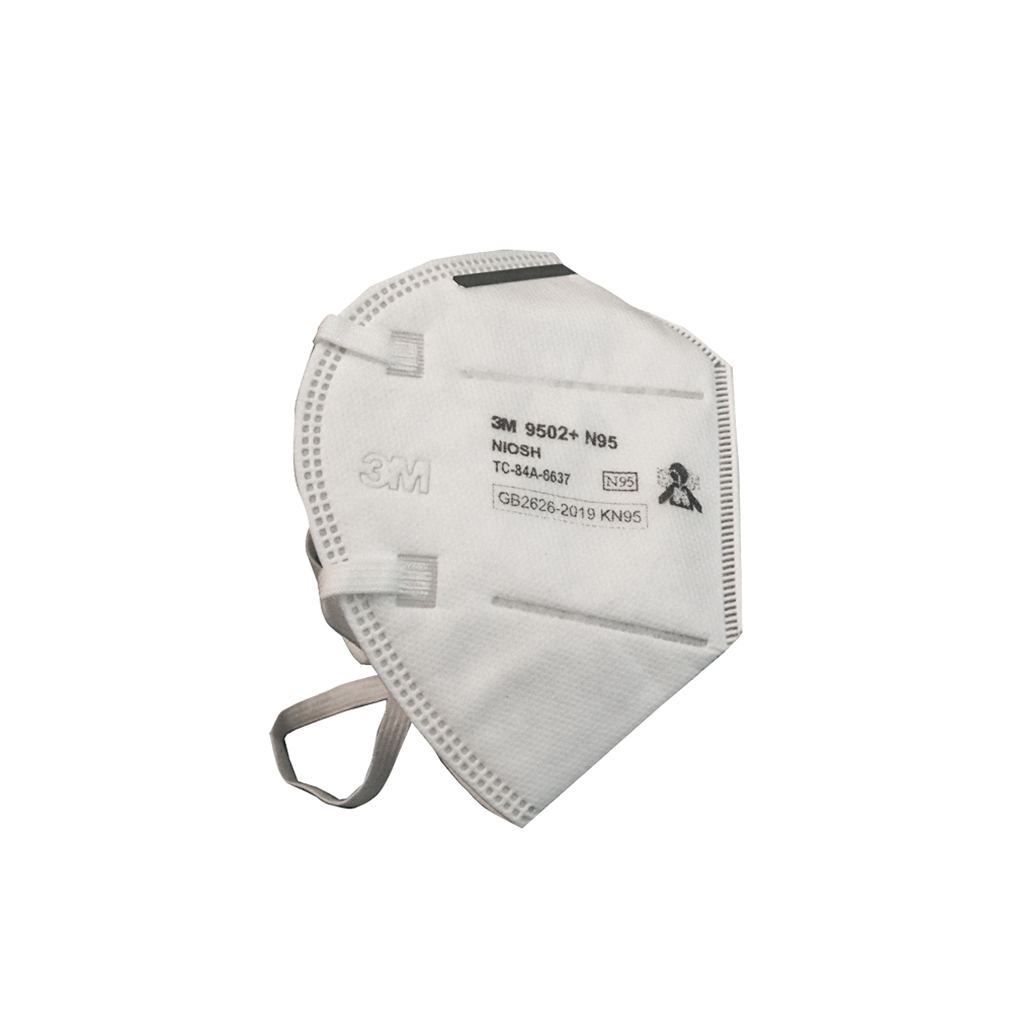 3M™ Particulate Respirator 9502+, N95, 500 ea